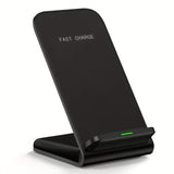 15W Fast Wireless Charger, Wireless Charging Stand Compatible with for iphone 16 15, 15 Pro, 14, 13, 12, 11 Series/X/Xs/Xr/8, Phone Charger for Galaxy S24/S23/S22/S21/S20/Note 20, Pixel 8/7 Pro/Lg G8(No Plug)